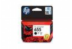 HP #655 Black Ink Cartridge